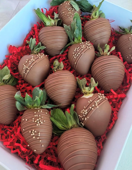 12 x Chocolate strawberries