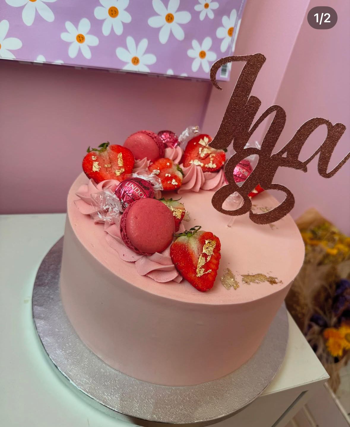 Swirl and Sweets Celebration Cake